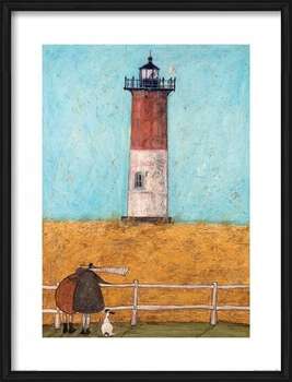 Kunsttryk Sam Toft - Feeling the Love at Nauset Light